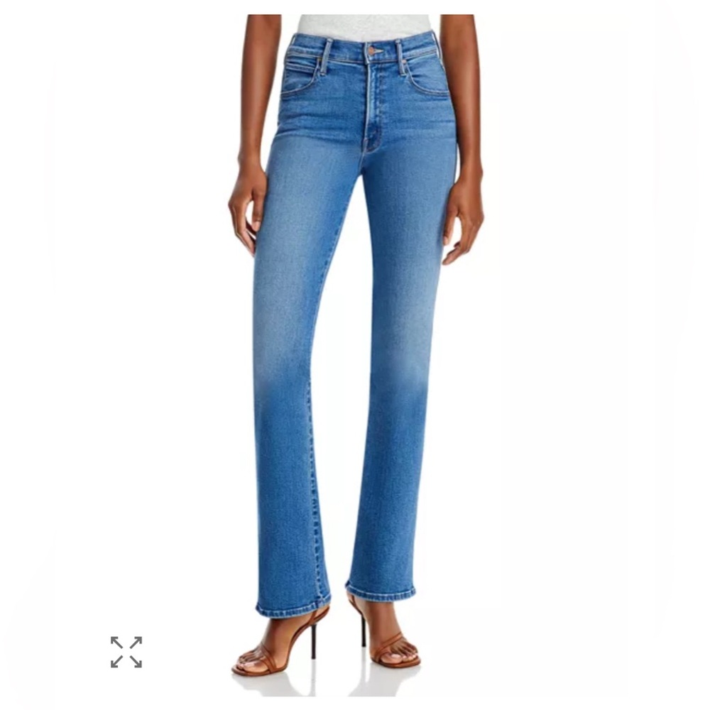 MOTHER ‘ the desperado heel’ jean in wash work hard play hard